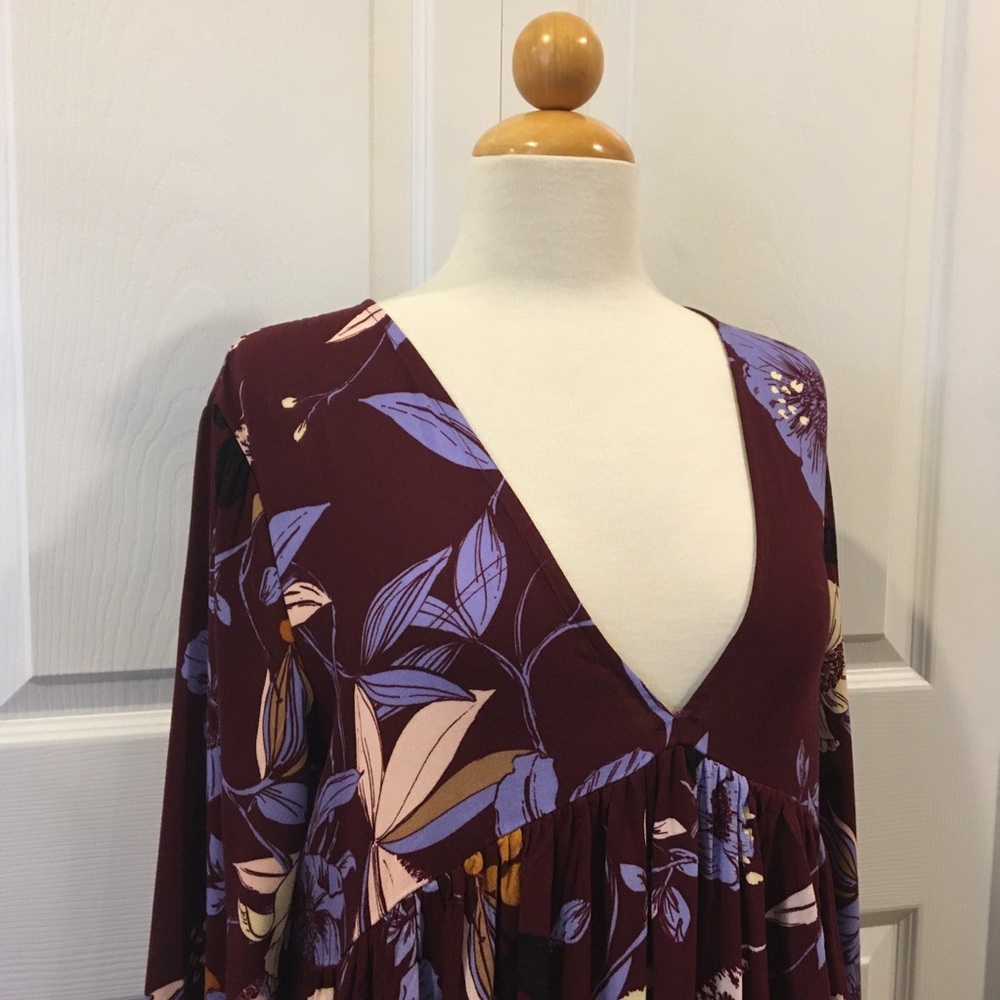 ✨Host Pick✨ NWOT Free People Floral Blouse - Picture 3 of 8